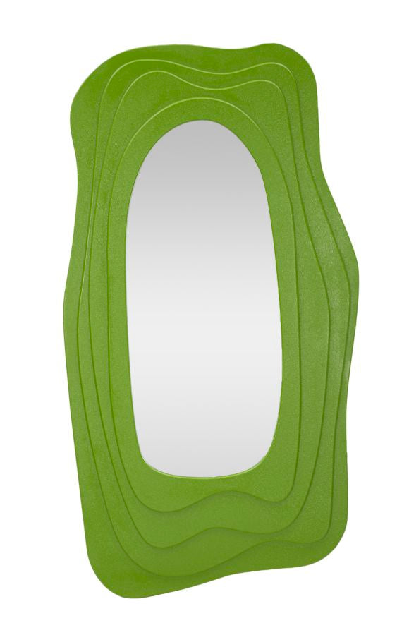 Espejo de pared dafne verde cm 90x4x165