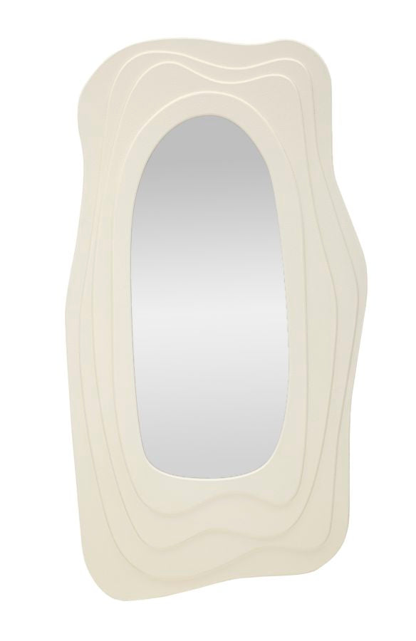 Espejo de pared dafne blanco cm 90x4x165