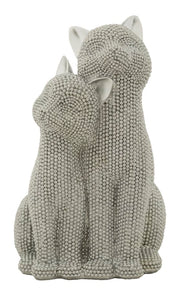 Gatos sparky pareja cm 13x10x21 