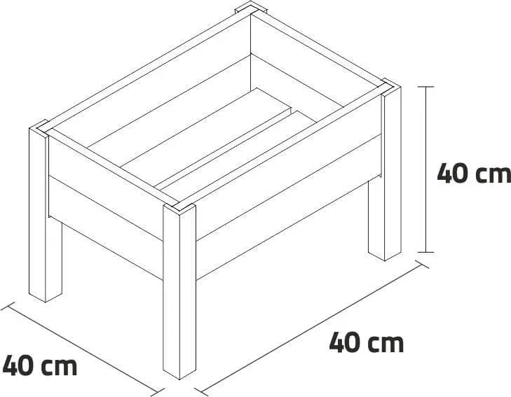Kit de Cultivo 60x40x40cm. 35L - Vetonek