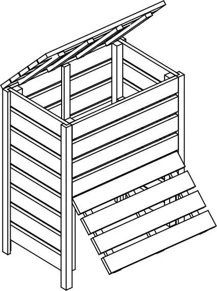 Compostador 315L - Vetonek