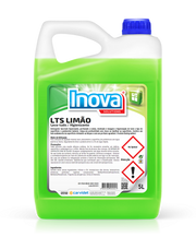 Lava-todo higienizante LTS Limón Carvidet, detergente multiusos con perfume de limón para suelos y superficies lavables - Vetonek