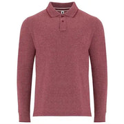 Polo vigoré de manga larga, con tapeta superpuesta de 2 botones a tono Vetonek Vetonek