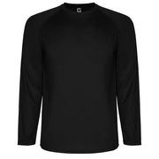 Camiseta técnica de manga larga ranglán, remallada al tono en mangas (sin cortes laterales) Vetonek Vetonek