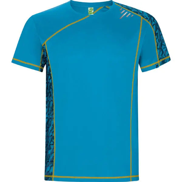 Camiseta técnica de manga raglán con paneles sublimados Vetonek Vetonek