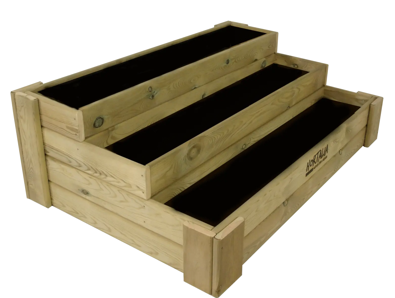 Cajón de Cultivo Escalera 120x80cm. 210L - Vetonek