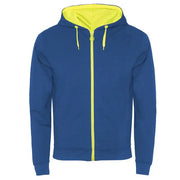 Sudadera de felpa no perchada con detalles en color flúor Vetonek Vetonek