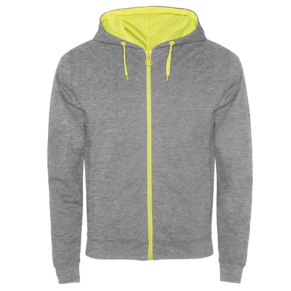 Sudadera de felpa no perchada con detalles en color flúor Vetonek Vetonek