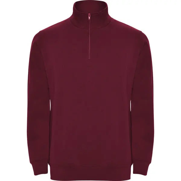 Sudadera con media cremallera a tono y cuello alto Vetonek Vetonek