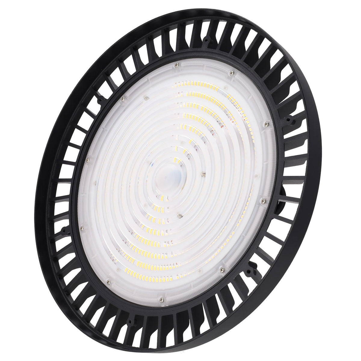 Campana LED 200W (120W-160W-200W) 34000Lm 5000ºK Intensidad/Ángulo Apertura(60-90-120) Regulables IP65 — Vetonek