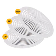 Campana LED 200W (120W-160W-200W) 34000Lm 5000ºK Intensidad/Ángulo Apertura(60-90-120) Regulables IP65 — Vetonek (5)
