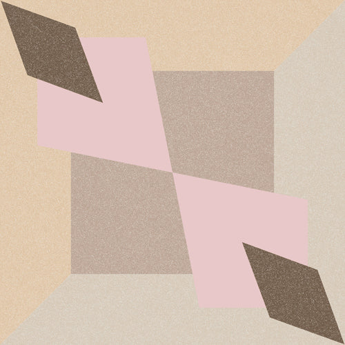 Suelo hidráulico Ferrara Decorado Beige 2 - Vetonek