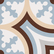 Suelo hidráulico Ferrara Decorado Celeste 2 - Vetonek
