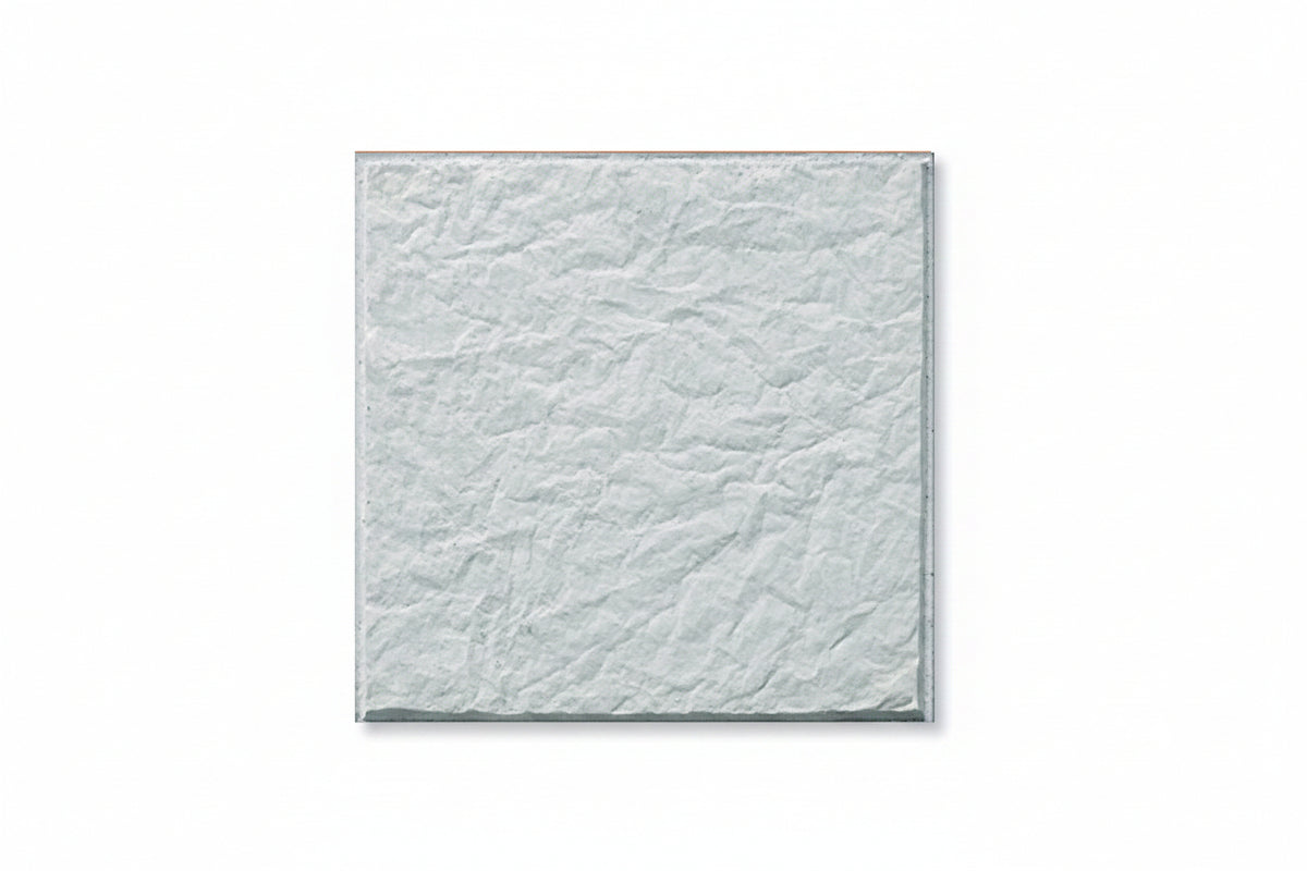 Baldosa de hormigón Petri pergamino blanco, pavimento veteado para contorno de piscina - Vetonek