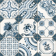Baldosa rústica decorada Piacenza Bobbio 31,6x31,6 - Vetonek