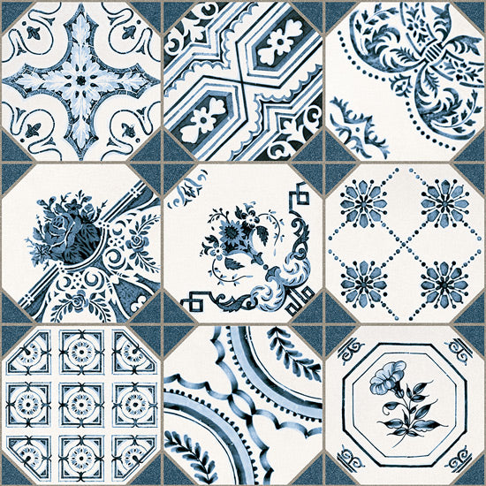 Baldosa rústica decorada Piacenza Bobbio 31,6x31,6 - Vetonek