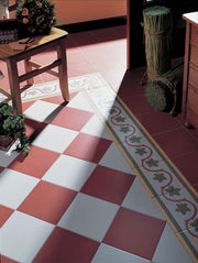 Ambiente terraza con suelo hidráulico Ferrara - Vetonek