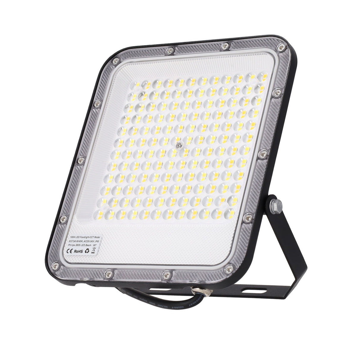 Proyector LED 100W 110Lm/W 90º 220-240VAC IP65 CCT (Tonalidad Luz Regulable) 4000/5000/6500ºK — Vetonek