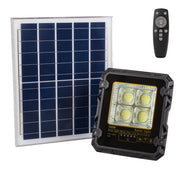 Proyector con Panel Solar Control Remoto IP65 — Vetonek