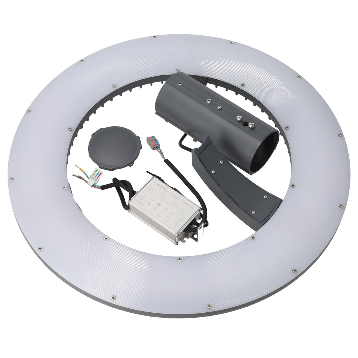 Farola LED 60W Philips Luxeon SMD 3030 160Lm/W Driver Inventronics IP65 120º 5000ºK — Vetonek (5)