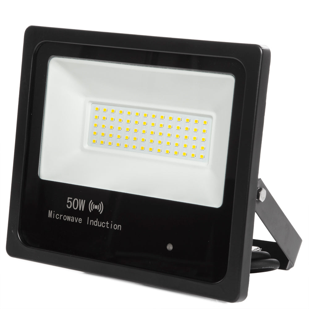 Proyector LED 50W 6.000Lm 6000ºK IP65 Detector Movimiento Integrado — Vetonek