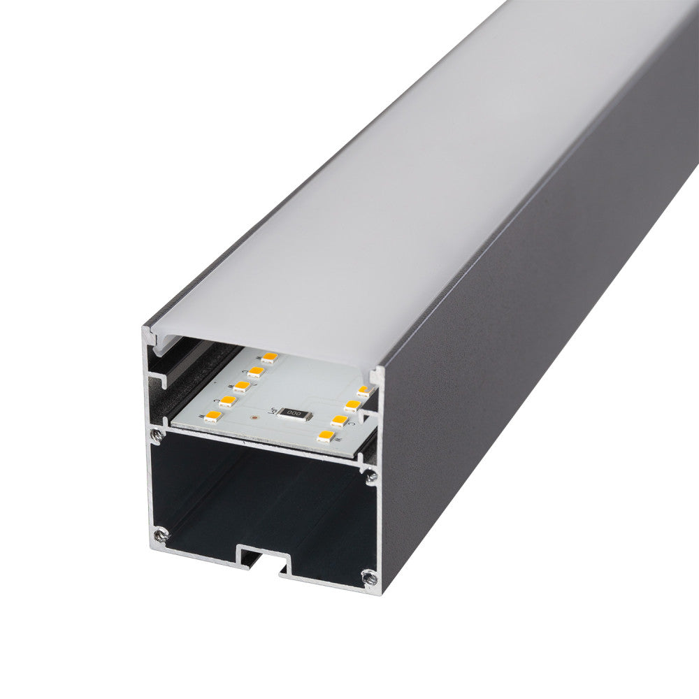 Luminaria Lineal LED Philips 2835 60cm 20W 2700ºK IP40 Acabado Negro — Vetonek (3)