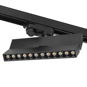 Luminaria Lineal de Carril LED Trifásico Epistar 5054 12W 1200Lm CCT (Tonalidad Luz Regulable) TRIAC — Vetonek