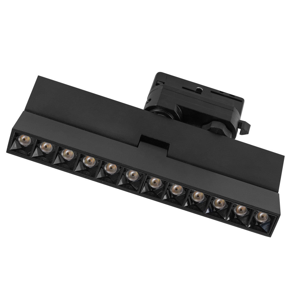 Luminaria Lineal de Carril LED Trifásico Epistar 5054 12W 1200Lm CCT (Tonalidad Luz Regulable) TRIAC — Vetonek (2)