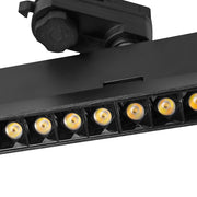 Luminaria Lineal de Carril LED Trifásico Epistar 5054 12W 1200Lm CCT (Tonalidad Luz Regulable) TRIAC — Vetonek (3)