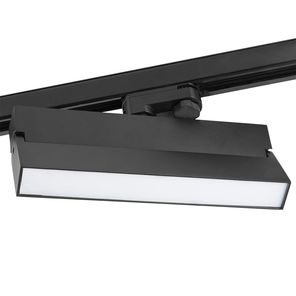 Luminaria Lineal de Carril LED Trífasico Epistar 5054 24W 2400Lm CCT (Tonalidad Luz Regulable) TRIAC — Vetonek