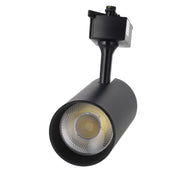 Foco de Carril Monofásico 30W COB Regulable Flicker Free Negro CCT (Tonalidad Luz Regulable) 3000-6000ºK — Vetonek (4)