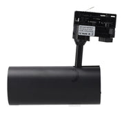 Foco de Carril Trifásico 30W COB Regulable Flicker Free Negro CCT (Tonalidad Luz Regulable) 3000-6000ºK — Vetonek (4)