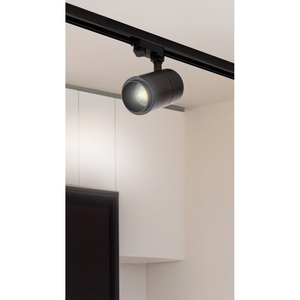 Foco de Carril LED Triac Multiángulo 15-60º 30W, 2700 lm, CRI90 3CCT Trifásico — Vetonek (3)