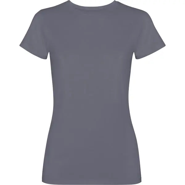 Camiseta de mujer de manga corta100% algodón con acabado lavado ácido Vetonek Vetonek