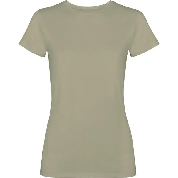 Camiseta de mujer de manga corta100% algodón con acabado lavado ácido Vetonek Vetonek