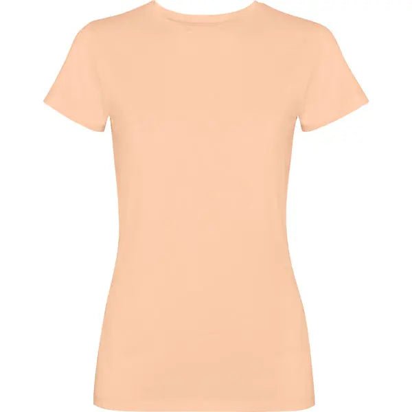 Camiseta de mujer de manga corta100% algodón con acabado lavado ácido Vetonek Vetonek