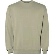 Sudadera unisex con cuello redondo 100% algodón Terry lavado al ácido Vetonek Vetonek