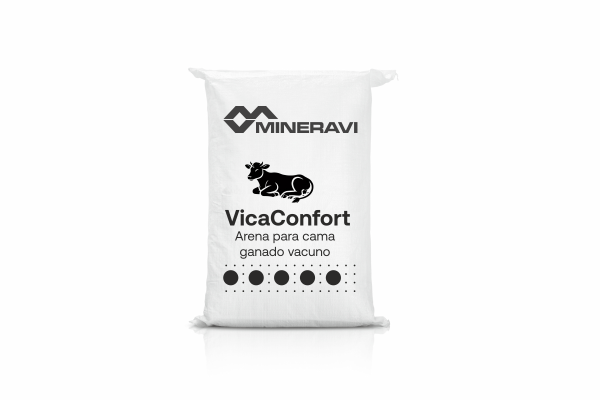 Cama para ganado carbonato calcio y cascara de arroz - Vetonek