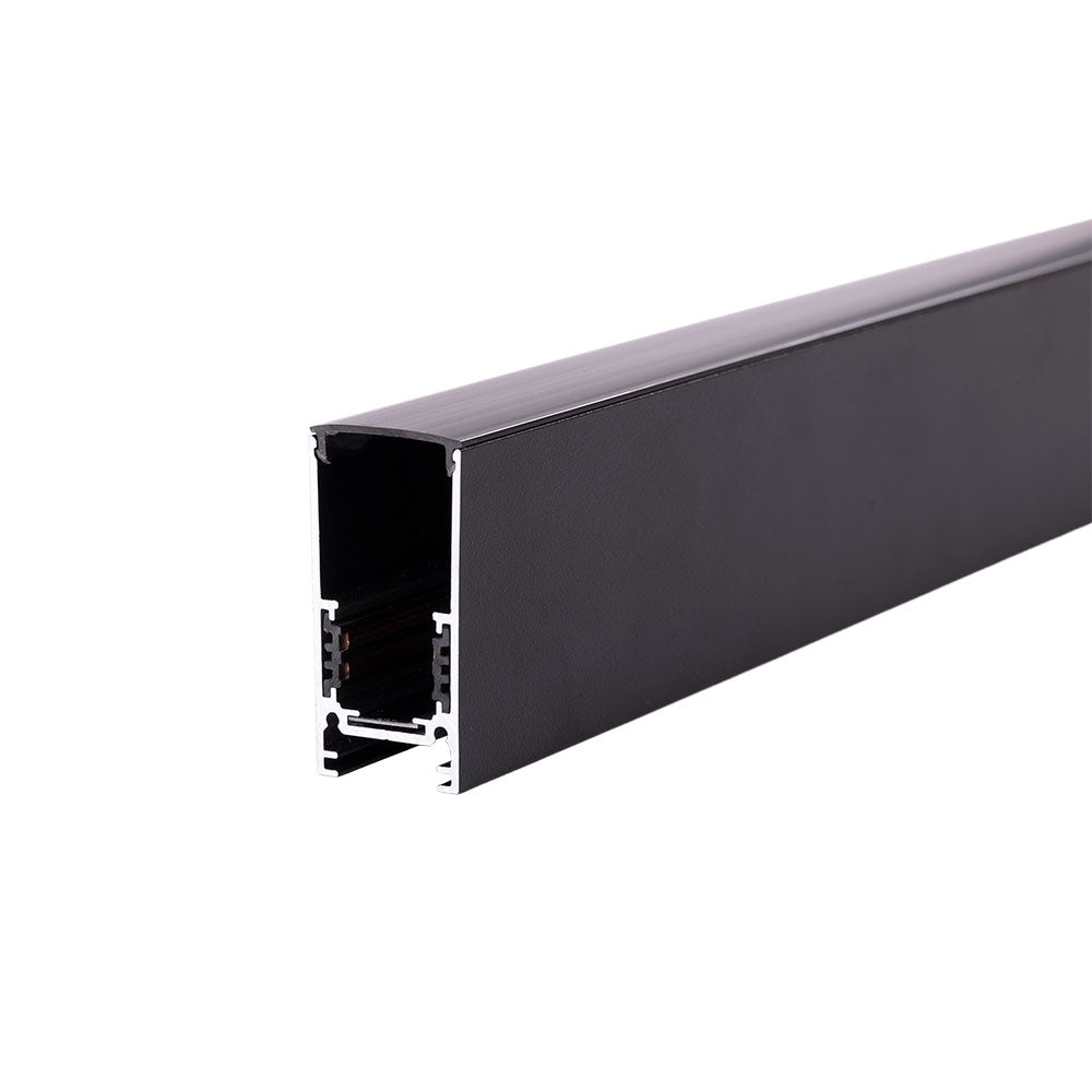 Carril Magnético superficie 26.6mm Negro — Vetonek