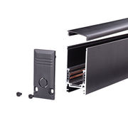 Carril Magnético superficie 26.6mm Negro — Vetonek (6)