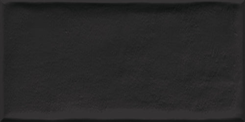Azulejo alto brillo Cagliari Negro 10x20 - Vetonek