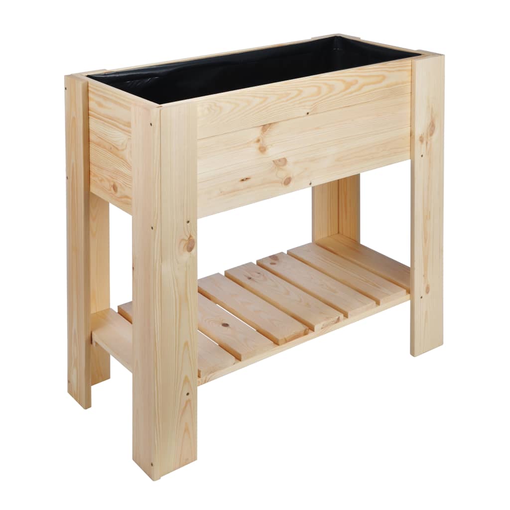Vetonek Mesa de cultivo de madera de pino 92x41x80 cm