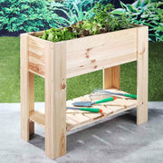 Mesa de cultivo de madera de pino 92x41x80 cm v9055 - Vetonek