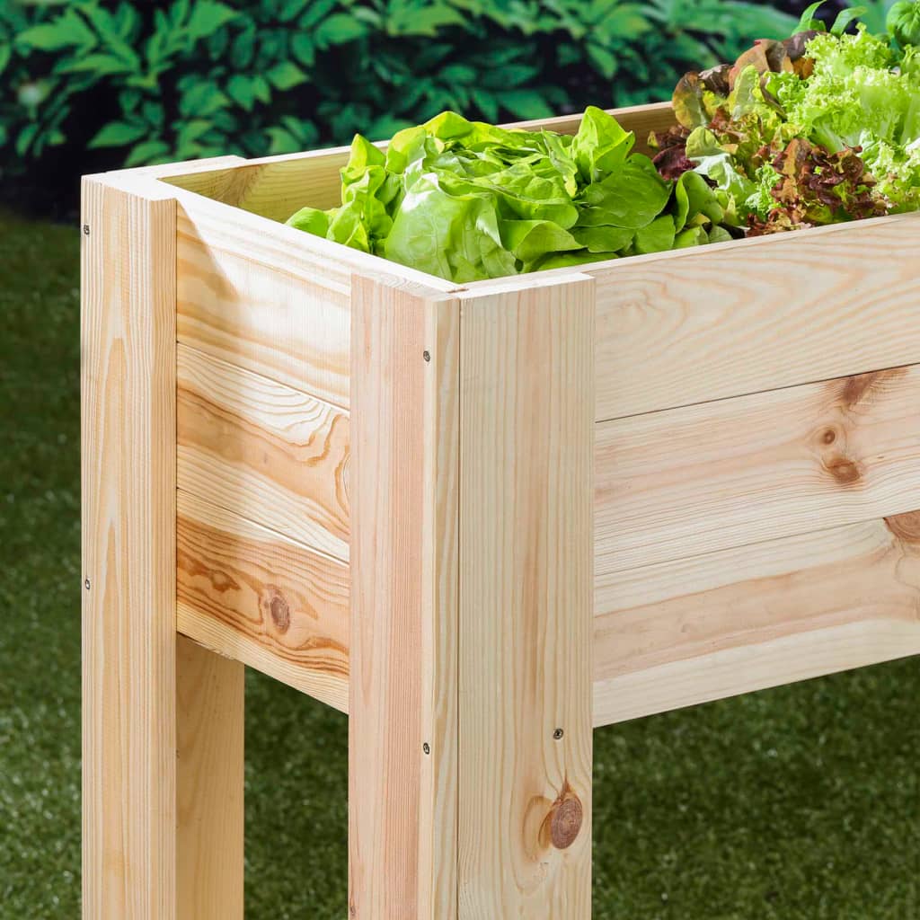 Mesa de cultivo de madera de pino 92x41x80 cm v9055 - Vetonek