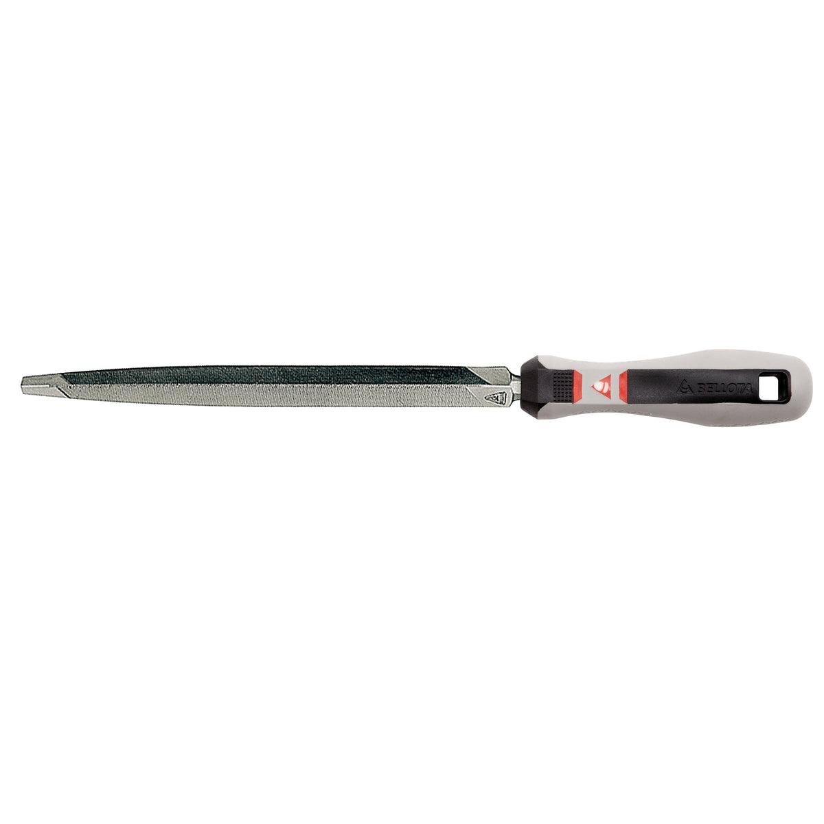 Lima de Afilado Triangular Normal Bellota 4042MB con Mango Bimaterial Ergonómico – vista principal