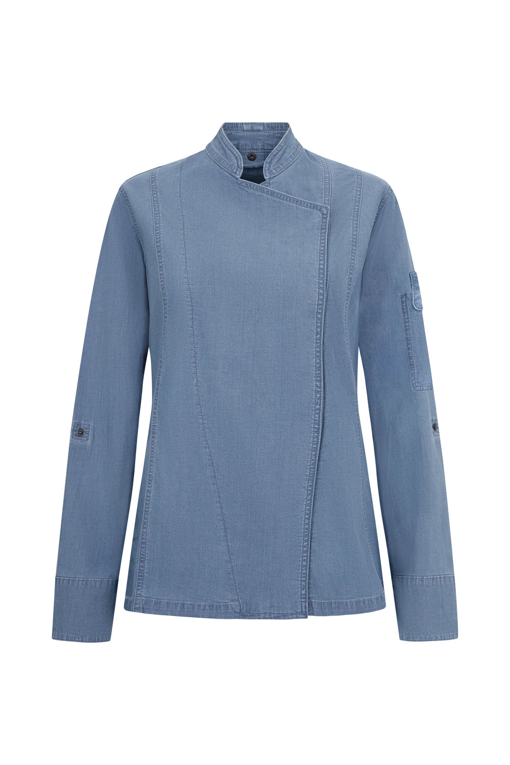Chaqueta de cocina denim stretch de mujer Velilla 405212SW - Vetonek
