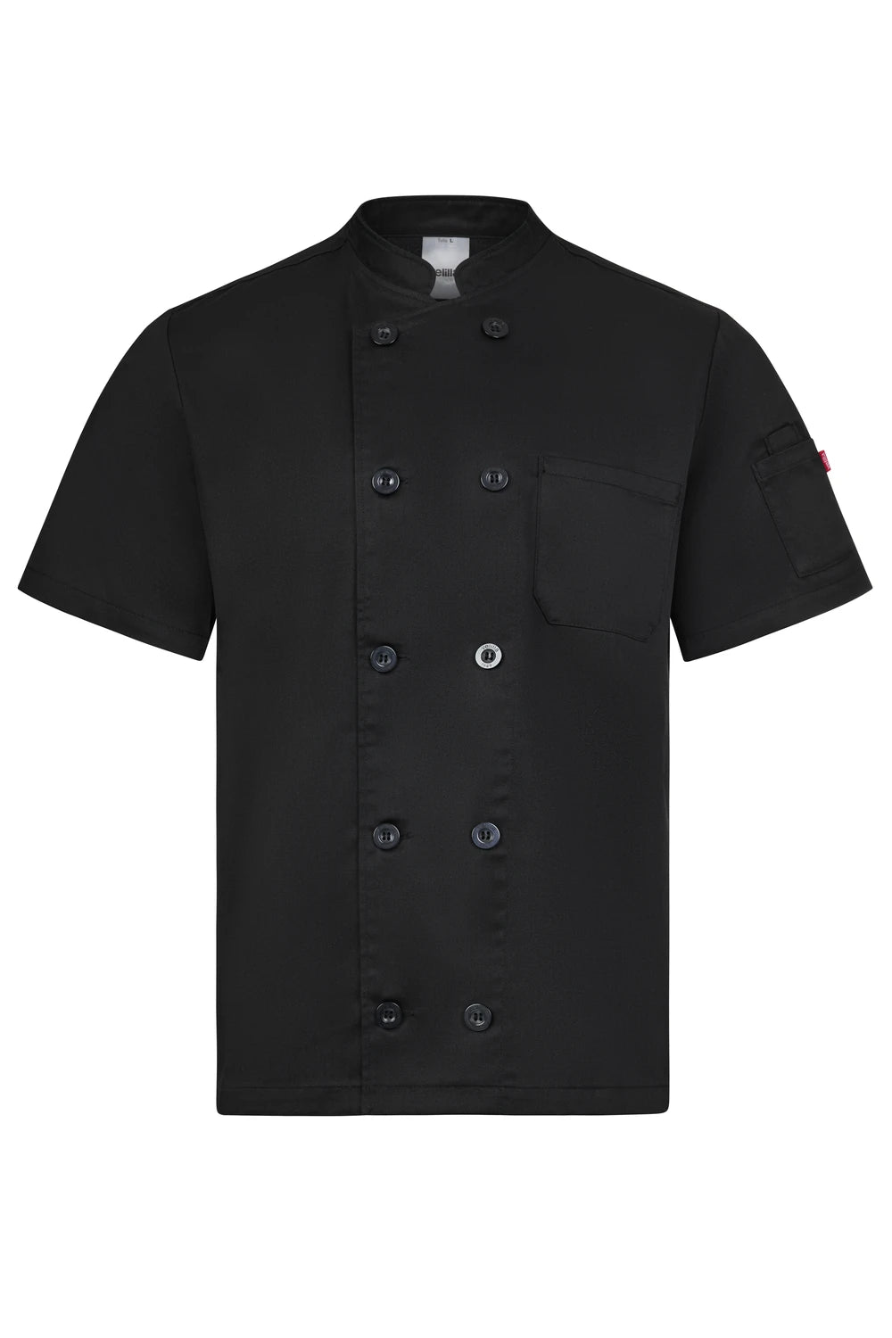 Chaquetilla de cocina cruzada de manga corta Velilla 405222 - Vetonek