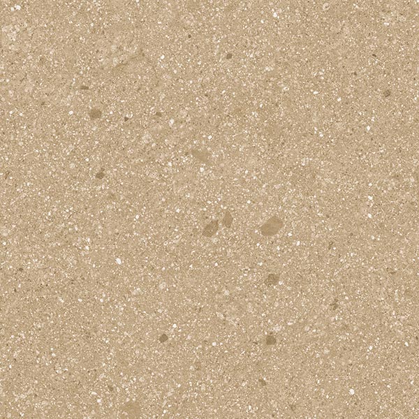 Suelo porcelánico efecto piedra Vetonek Gubbio Mostaza 59,3x59,3