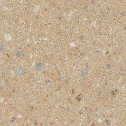 Suelo porcelánico efecto piedra Vetonek Gubbio Decorado Mostaza 59,3x59,3