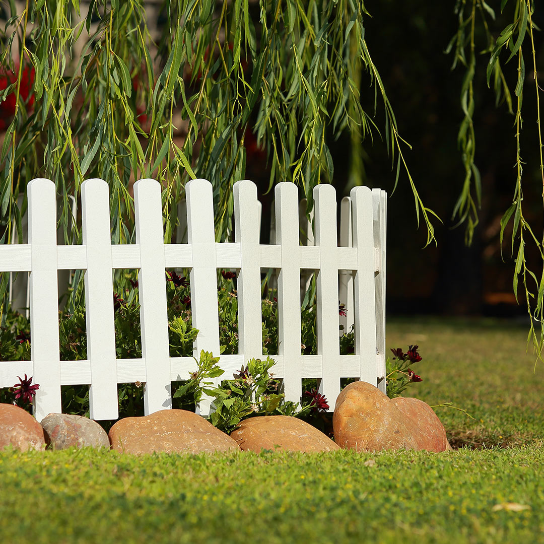 Pack de 2 Bisagras ClickFence Blanco para Instalaciones Ecológicas Vetonek